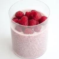 Raspberry Chia Pudding | ElephantasticVegan.com