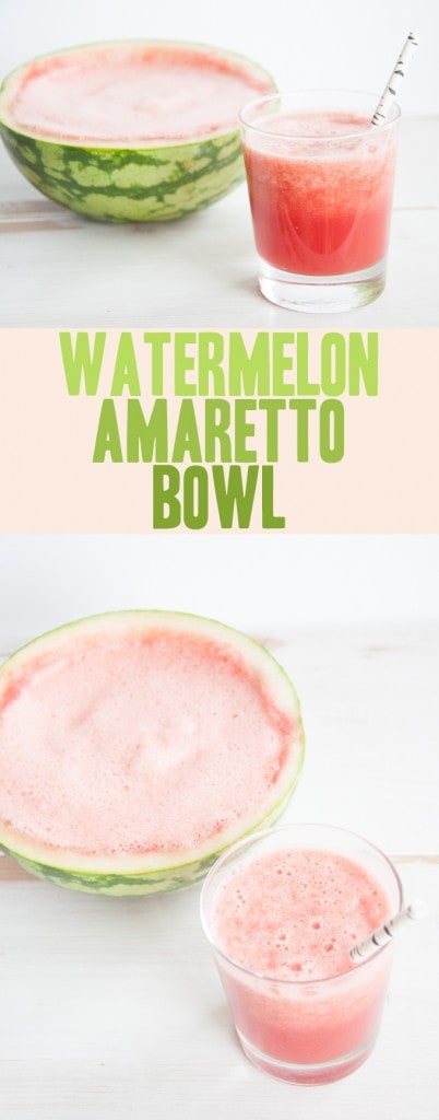 Watermelon Amaretto Bowl | ElephantasticVegan.com