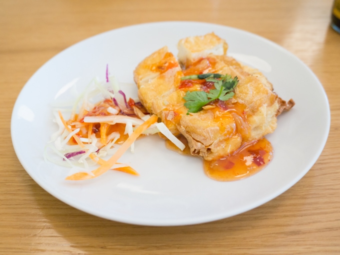 Crispy Tofu at Fu Cheng