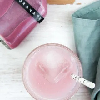 Pomegranate Gin Fizz