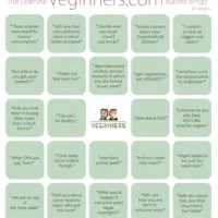 Vegan Bullshit Bingo