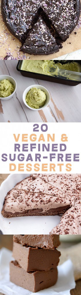 20 Vegan & Refined Sugar-Free Dessert Recipes | Elephantastic Vegan