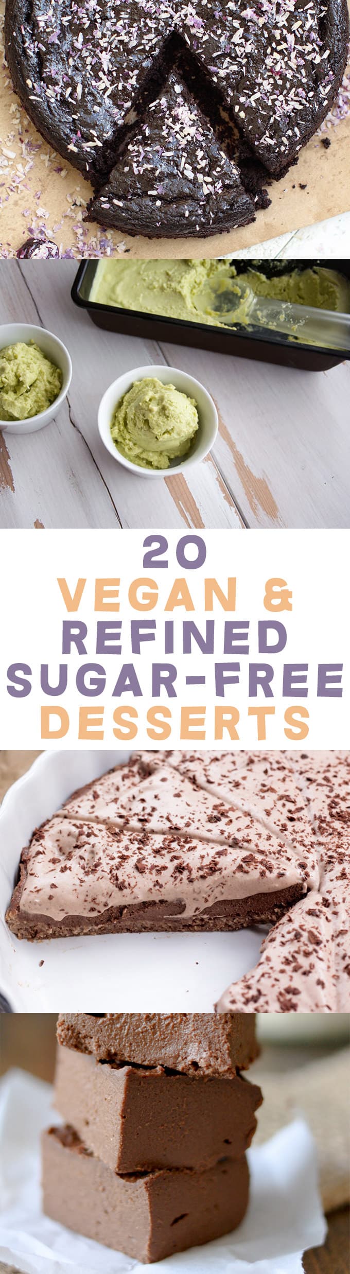 20 Vegan & Refined Sugar-Free Desserts | ElephantasticVegan.com