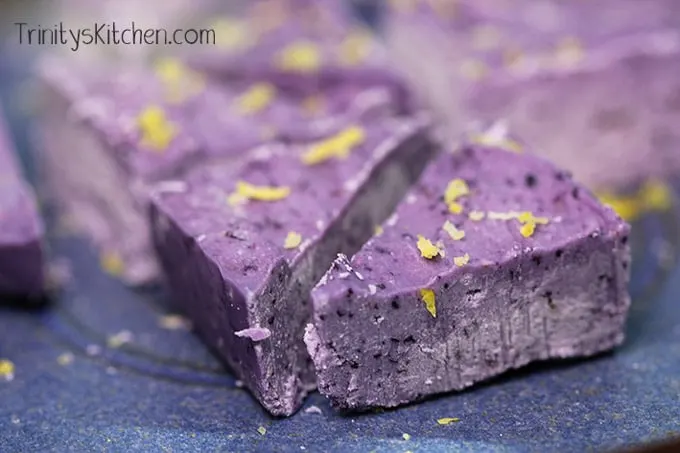 Blueberry fudge - trinitys kitchen