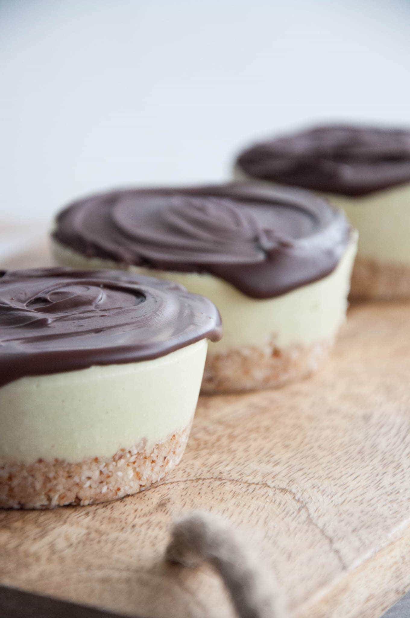 Vegan Coconut Matcha Ice Cream Cakes