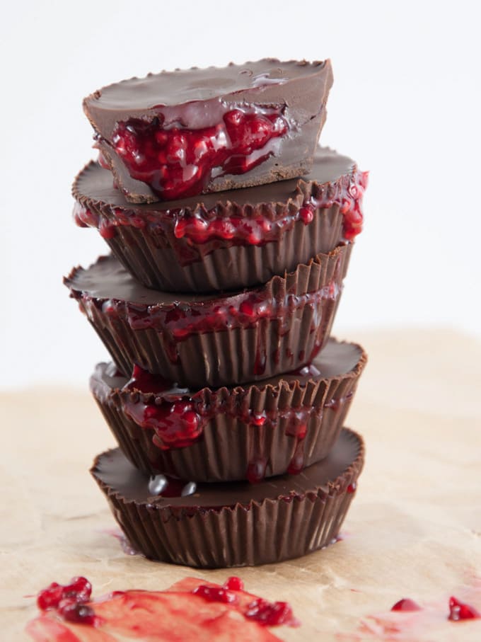Bloody Cups for HalloweenÂ stacked