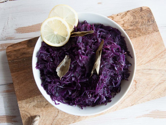 Braised Red Cabbage | ElephantasticVegan.com