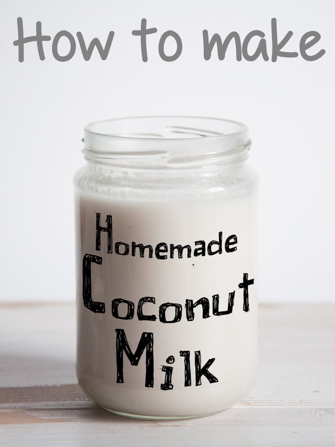 Homemade Coconut Milk | ElephantasticVegan.com