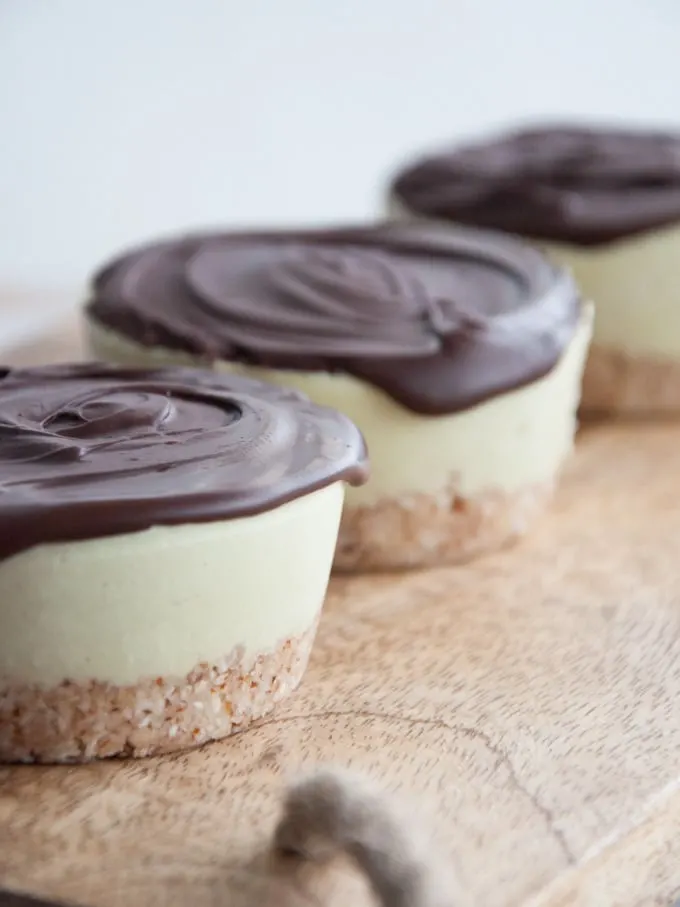 Vegan Coconut Matcha Ice Cream Cakes | ElephantasticVegan.com