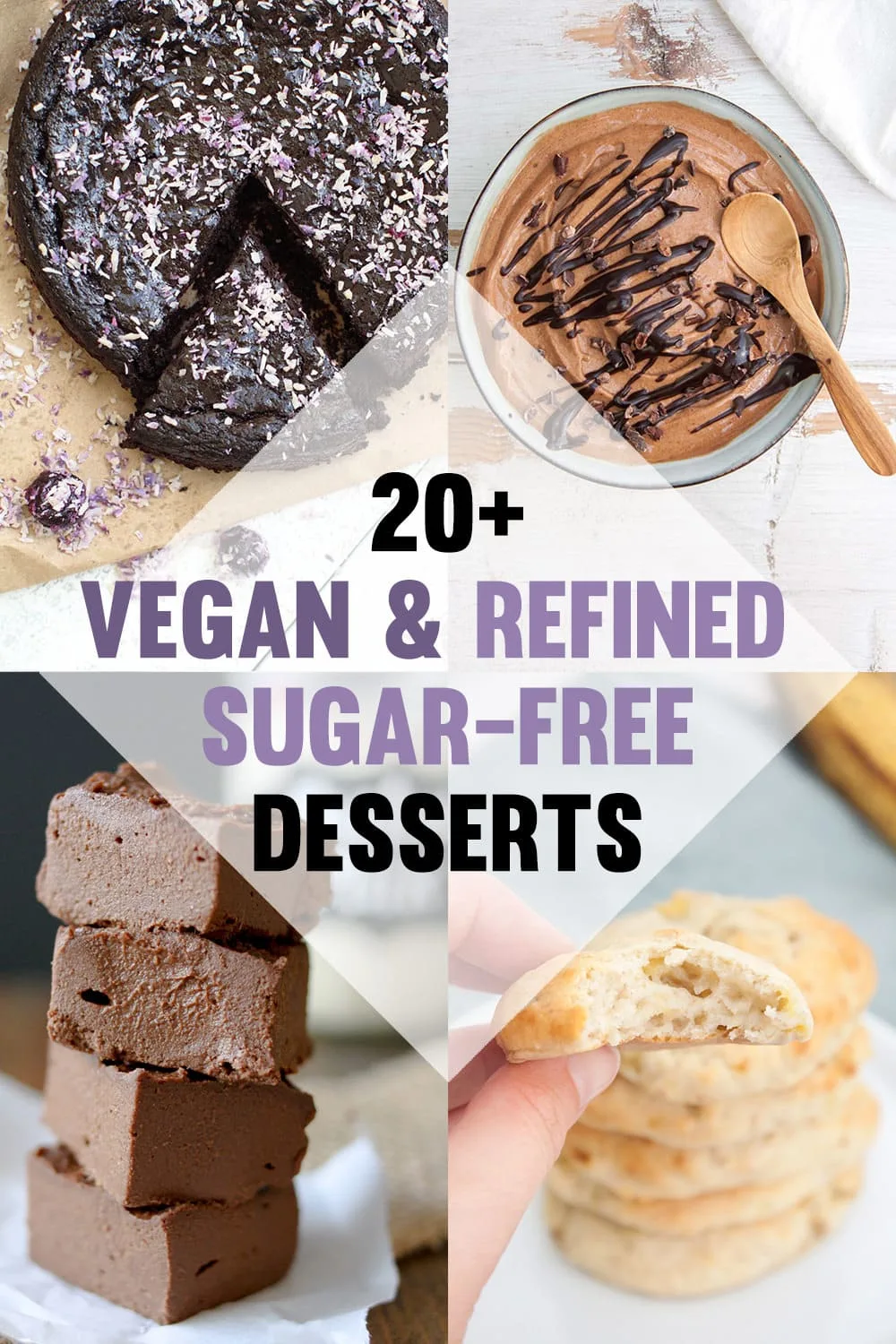 20 Vegan Refined Sugar Free Dessert Recipes Elephantastic Vegan