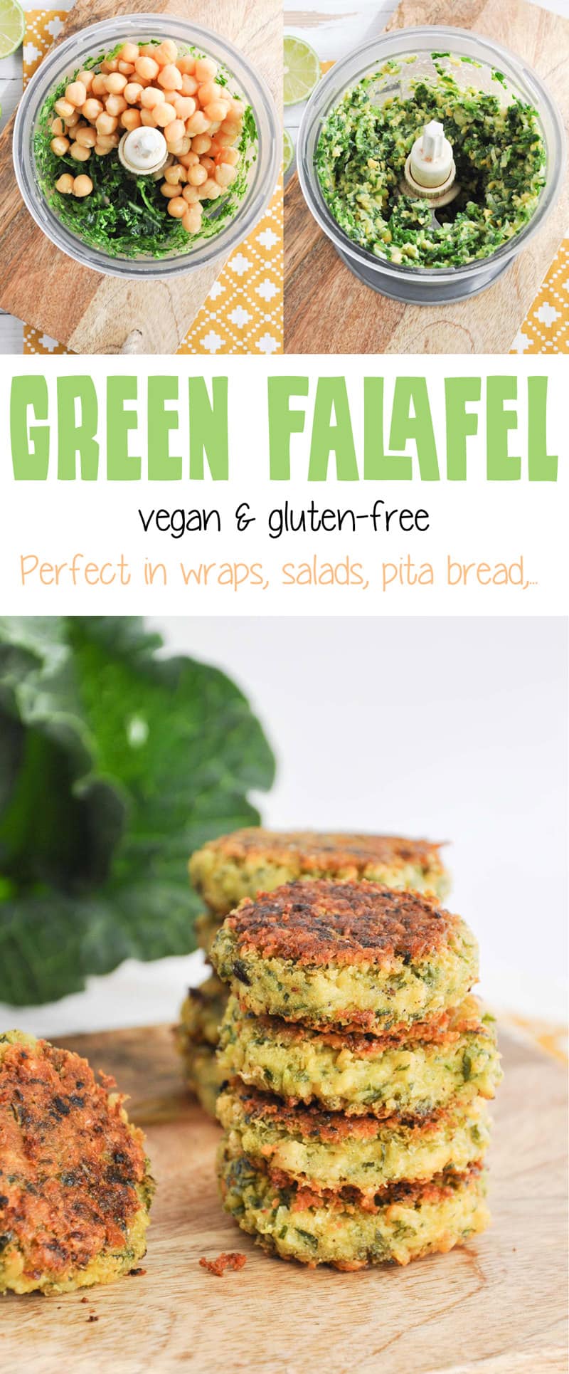 Vegan & Gluten-free Green Falafel Recipe | Elephantastic Vegan
