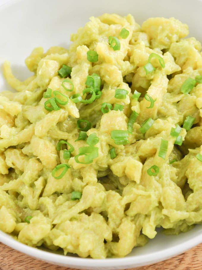 Vegan "Egg" Spaetzle | ElephantasticVegan.com