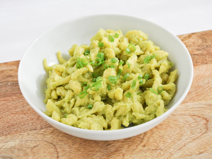 Vegan "Egg" Spaetzle | ElephantasticVegan.com