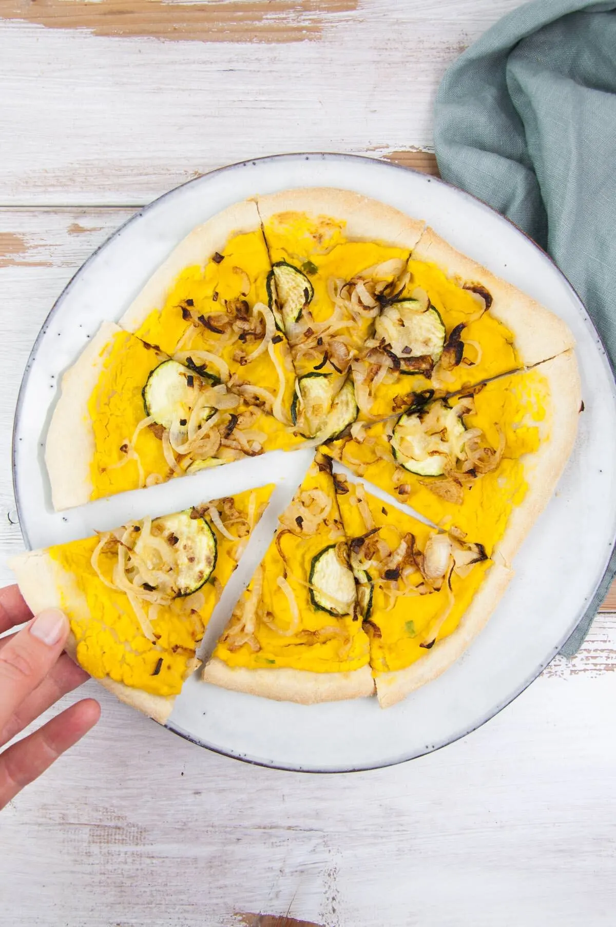 Vegan Pumpkin Pizza