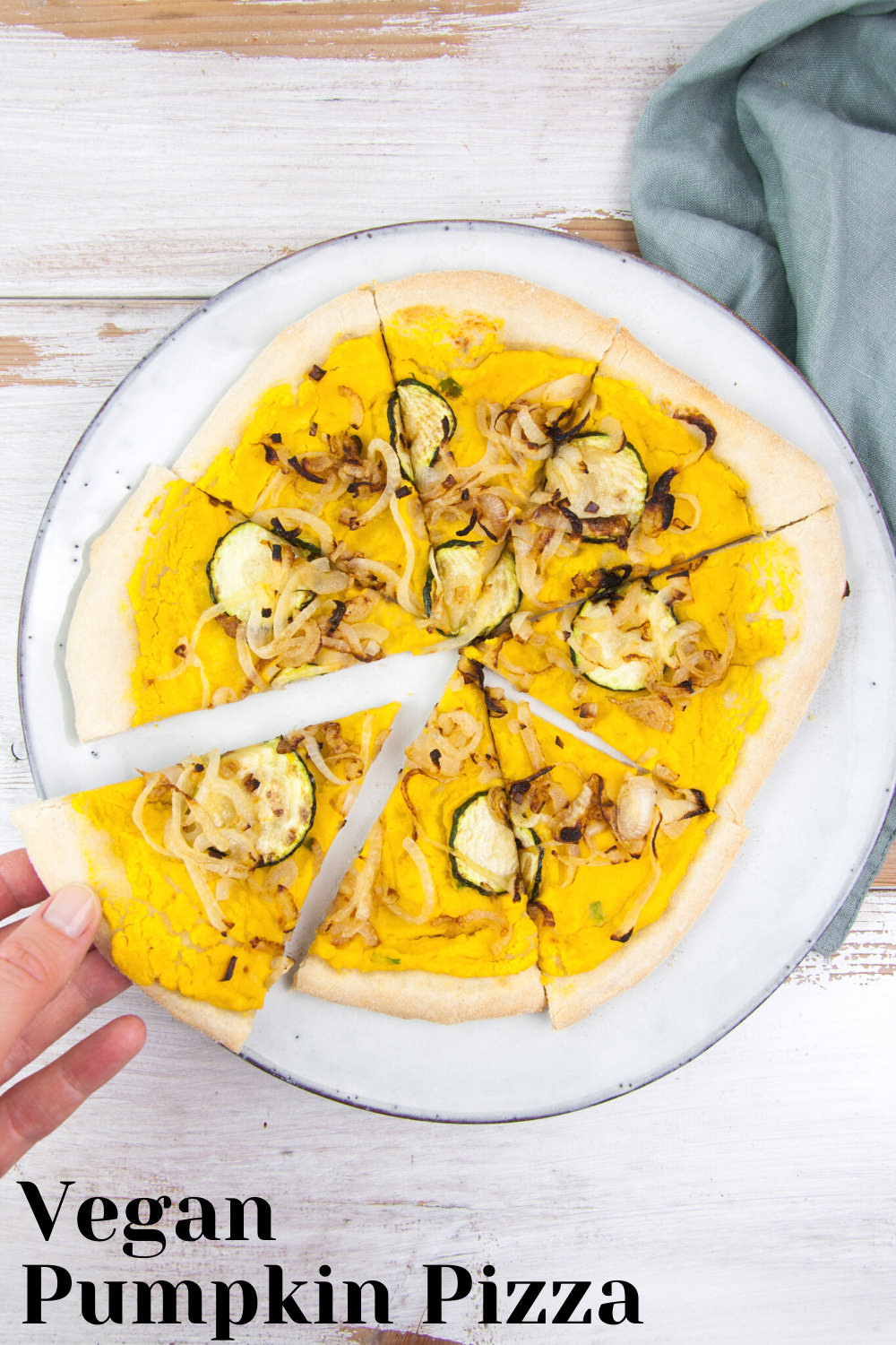 Vegan Pumpkin Pizza