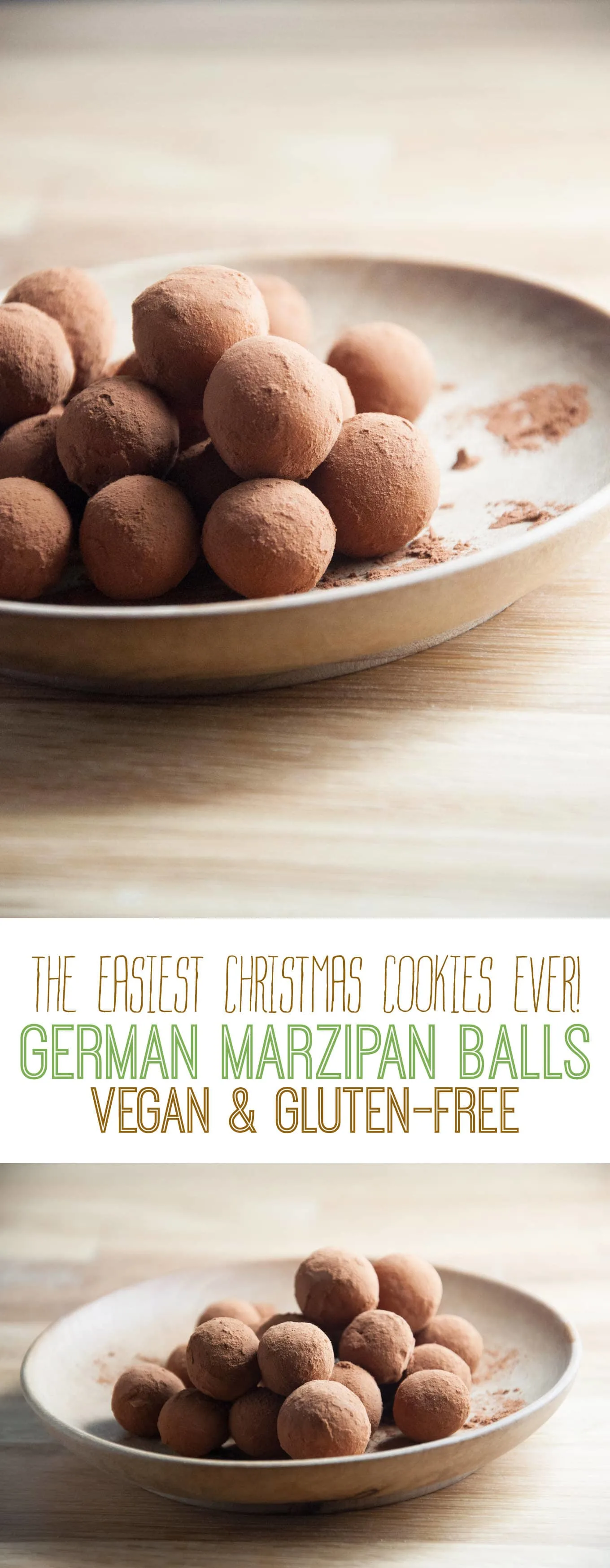 German Marzipan Balls | ElephantasticVegan.com