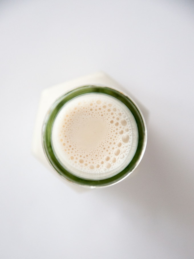 Date-Sweetened Hazelnut Milk | ElephantasticVegan.com