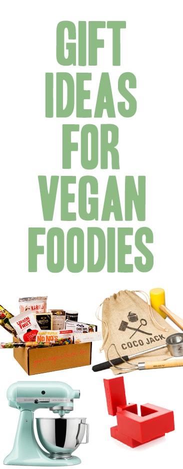 Gift Ideas for Vegan Foodies #veginners #gifts #presents