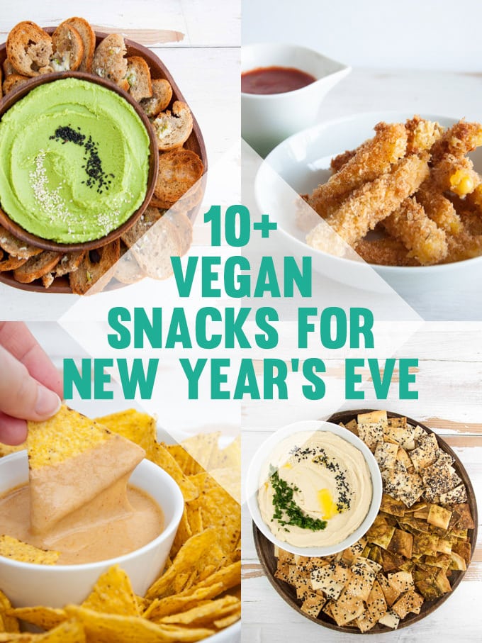 Vegan Snacks for New Year's Eve