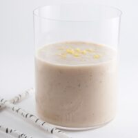 Lemon Cheesecake Smoothie | ElephantasticVegan.com