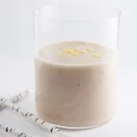 Lemon Cheesecake Smoothie | ElephantasticVegan.com