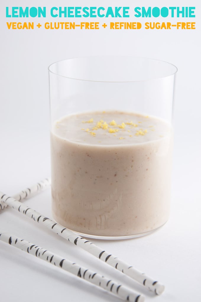 Lemon Cheesecake Smoothie | ElephantasticVegan.com