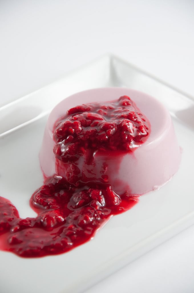 Vegan Raspberry Coconut Panna Cotta | ElephantasticVegan.com