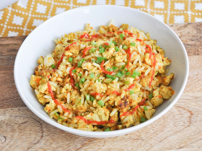 Vegan Egg and Veggie Stir-Fry | ElephantasticVegan.com