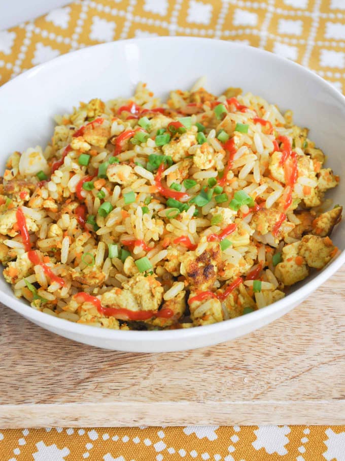 Vegan Egg and Veggie Stir-Fry | ElephantasticVegan.com