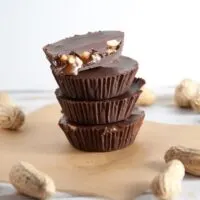 Vegan Snickers Cups | ElephantasticVegan.com