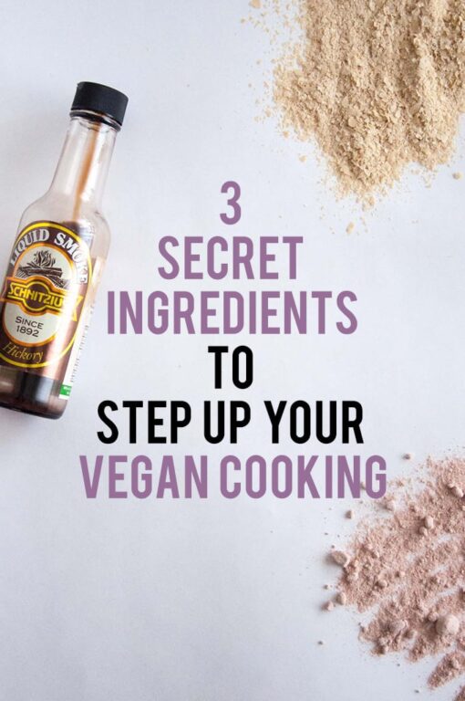 3 Secret Ingredients to step up your Vegan Cooking | Elephantastic Vegan