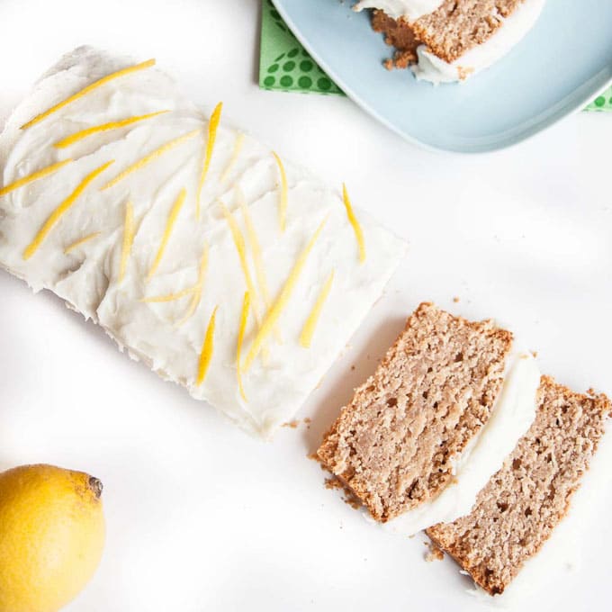 Vegan Lemon Loaf Cake by Vegan Family Recipes