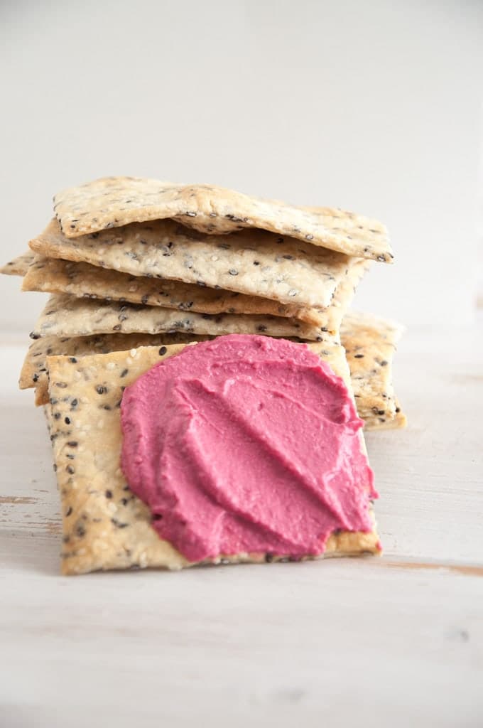 Crispy Sesame Flatbread Recipe Elephantastic Vegan