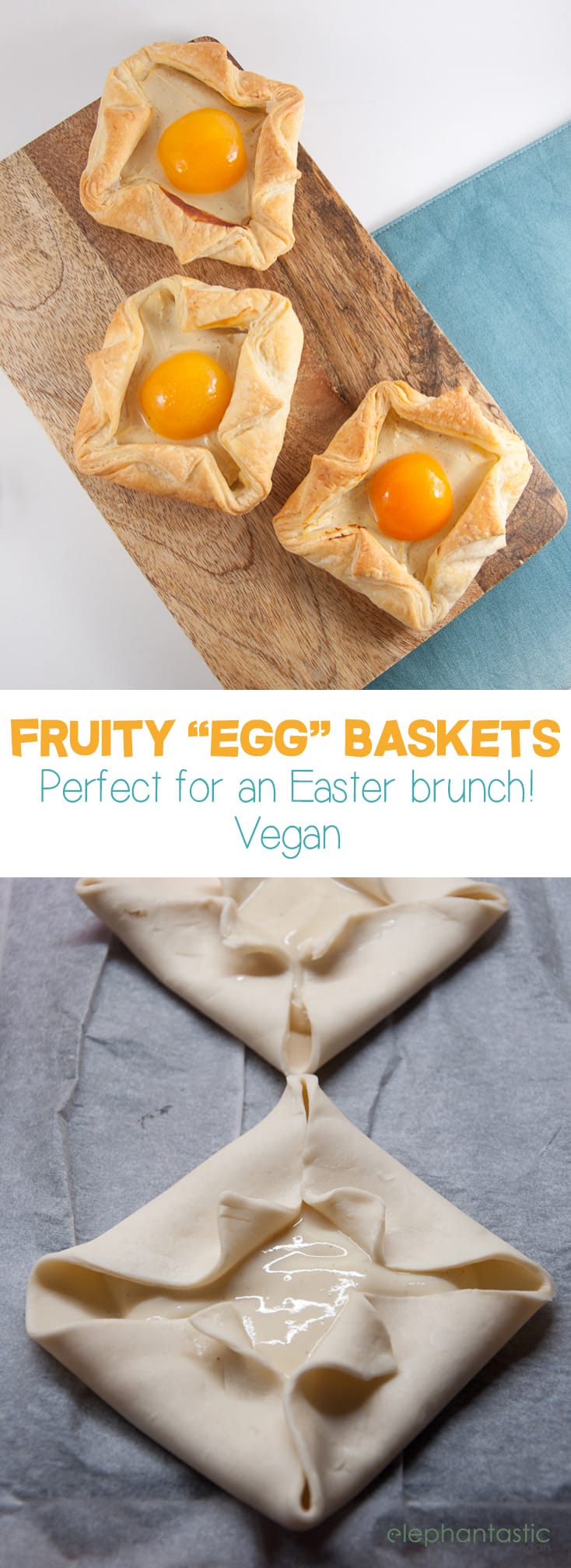 Fruity Egg Baskets vegan | ElephantasticVegan.com