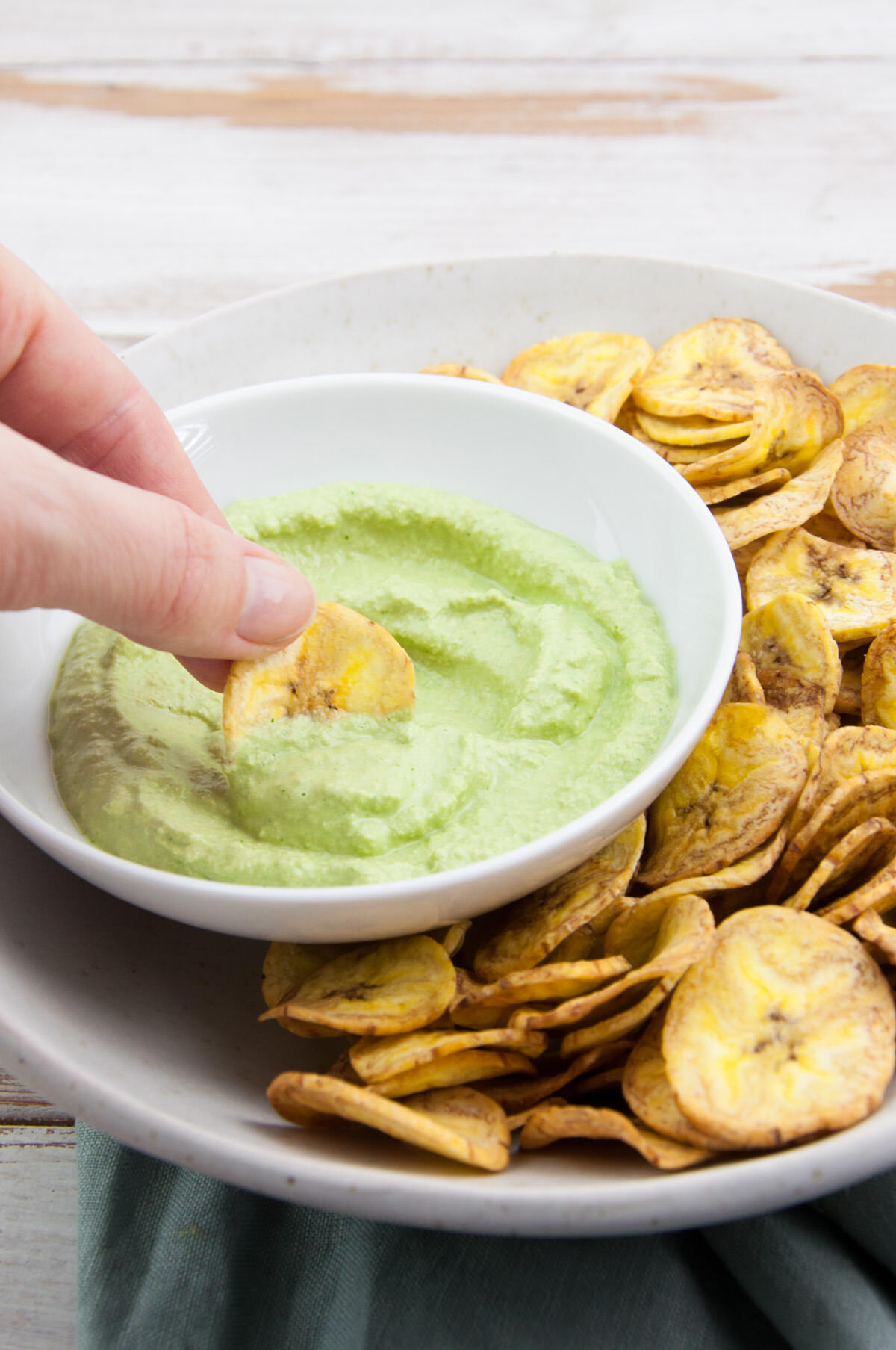 Baked Plantain Chips