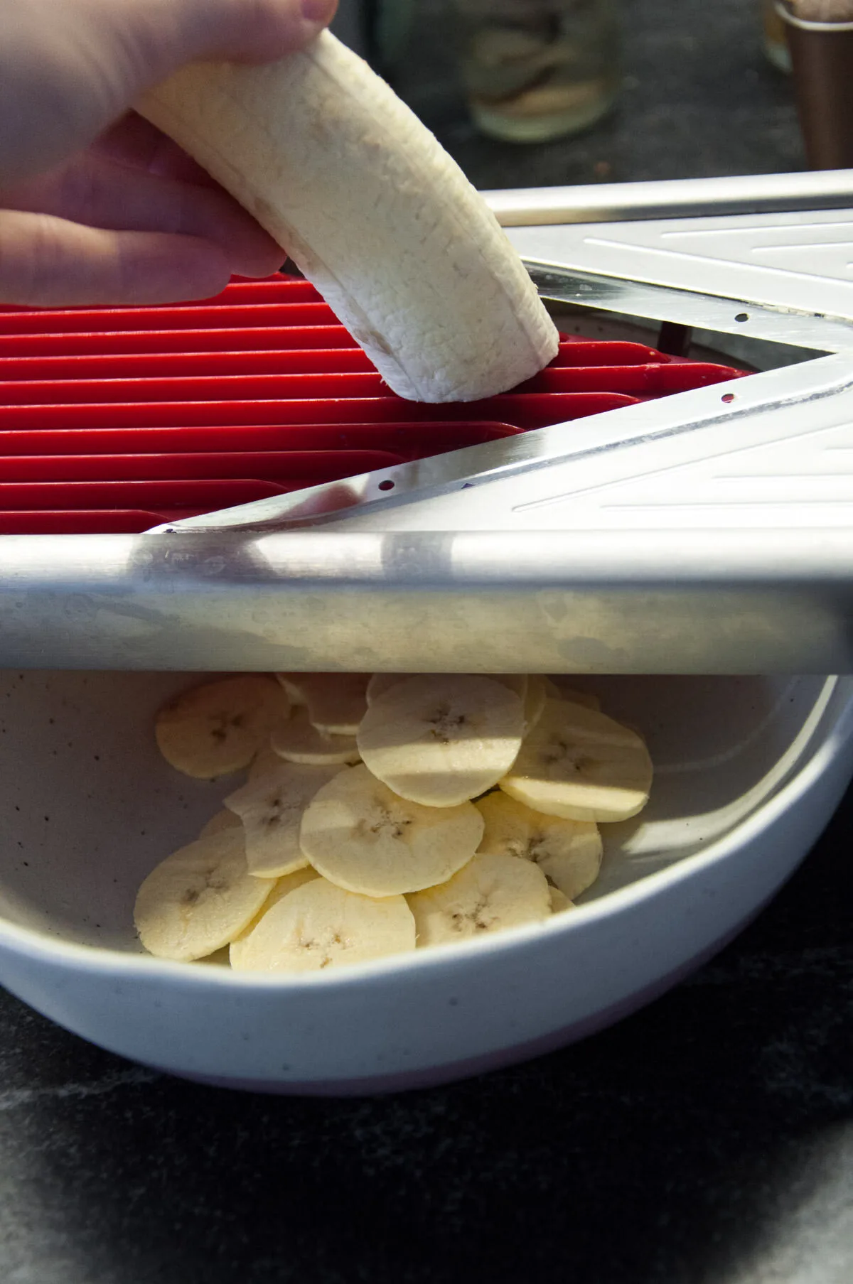 sliced plantain