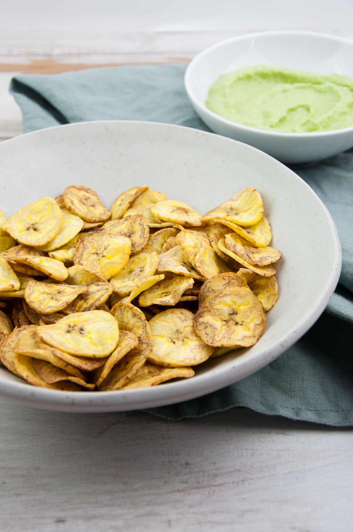 Baked Plantain Chips