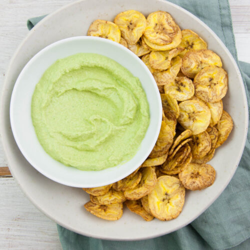 Baked Plantain Chips