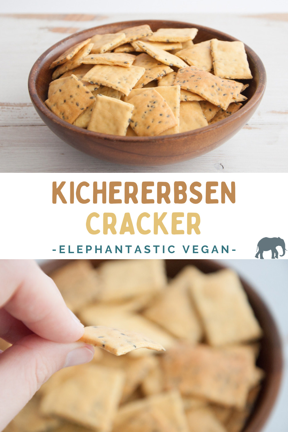 Kichererbsen Cracker