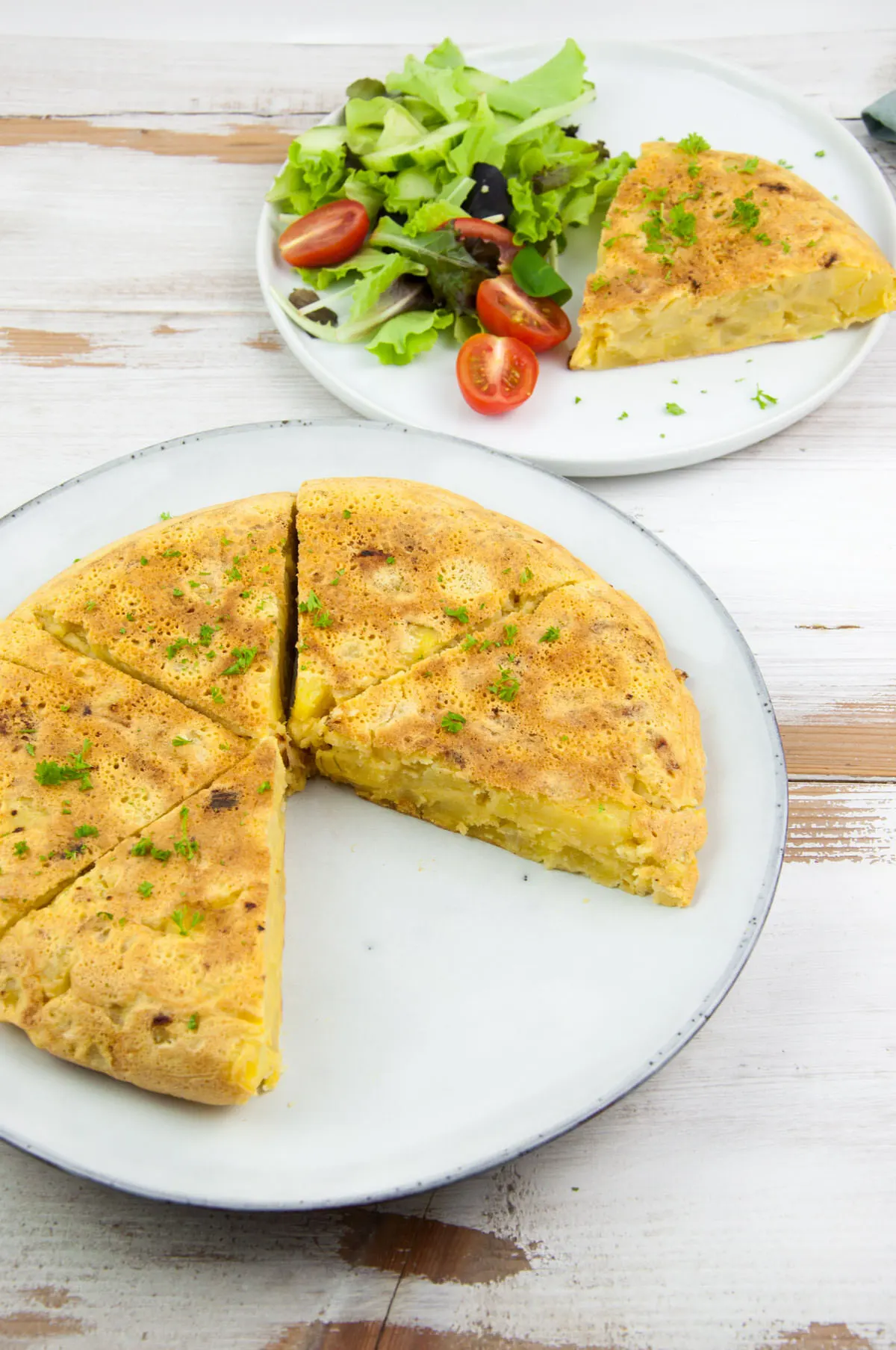 Vegan Tortilla Espanola - Spanish Potato Omelette