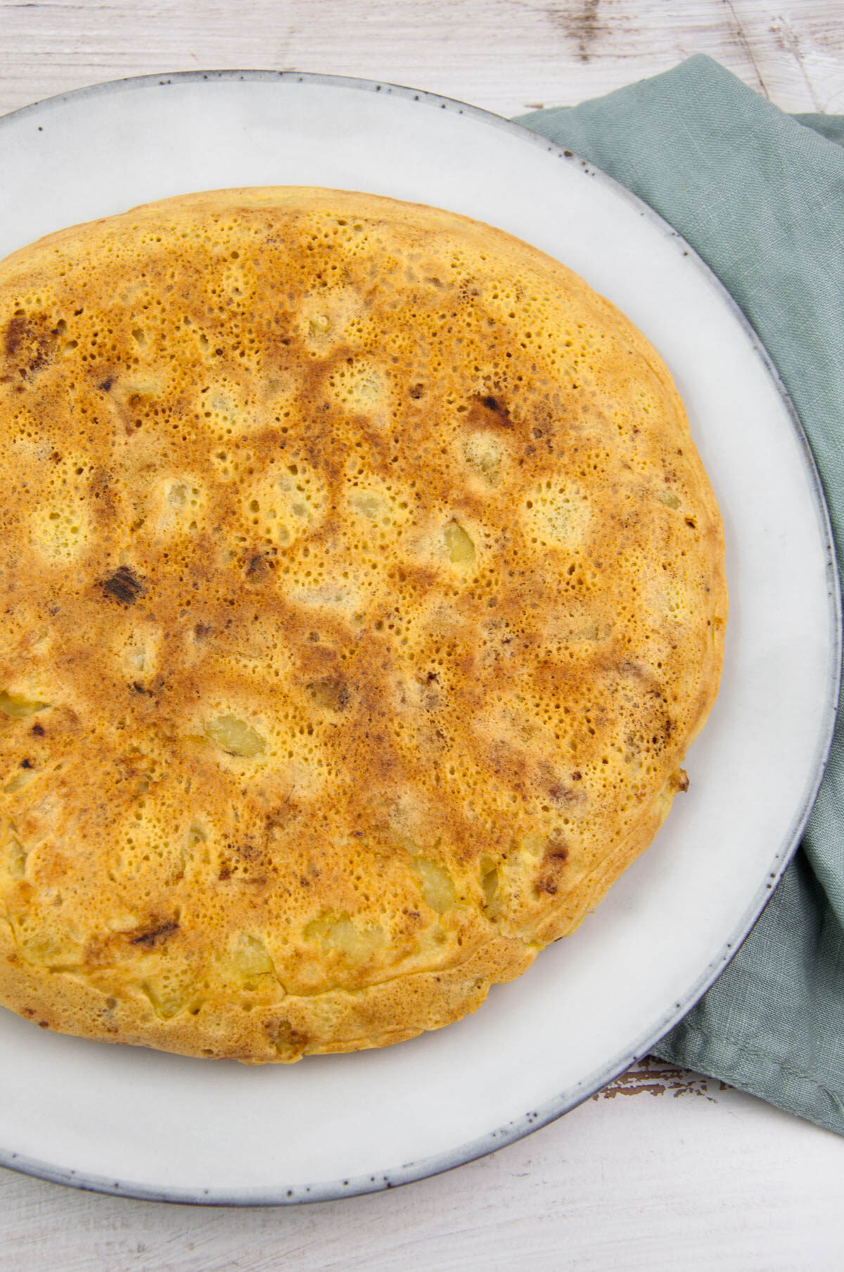 Vegan Tortilla Espanola - Spanish Potato Omelette