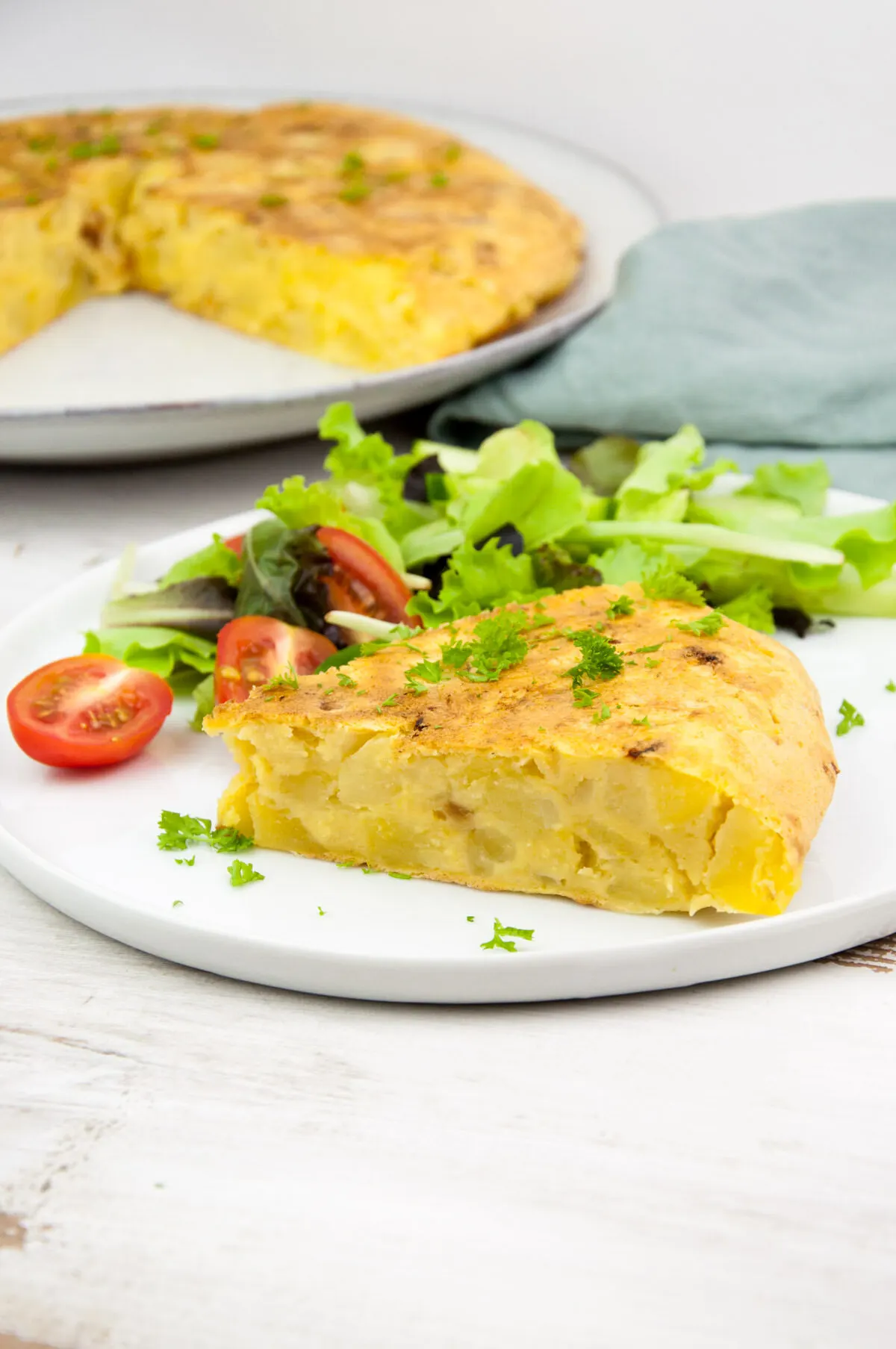 Vegan Tortilla Espanola - Spanish Potato Omelette