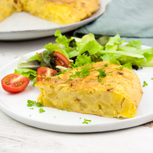 Vegan Tortilla Espanola - Spanish Potato Omelette