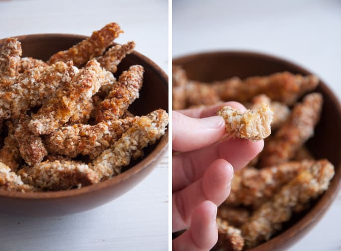 Vegan Chicken Strips | Elephantasticvegan.com