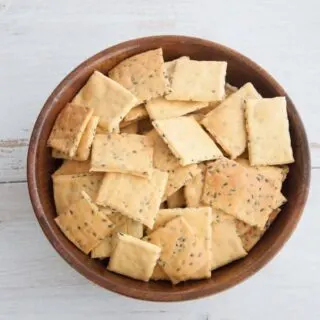 chickpea crackers