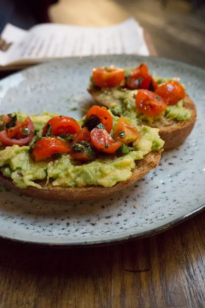 Bratislava Urban House Avocado Toast | ElephantasticVegan.com