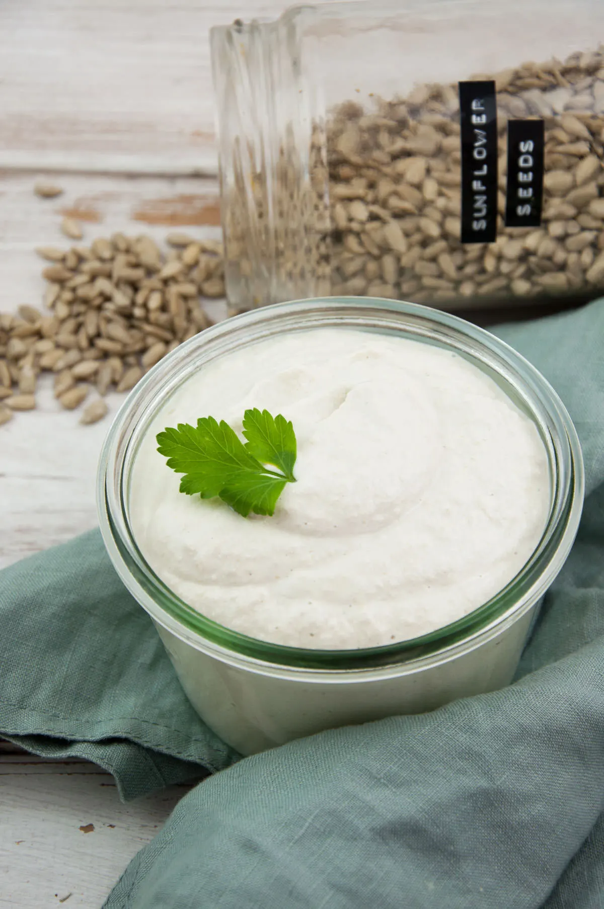 Garlic Sunflower Seed Dip Sauce