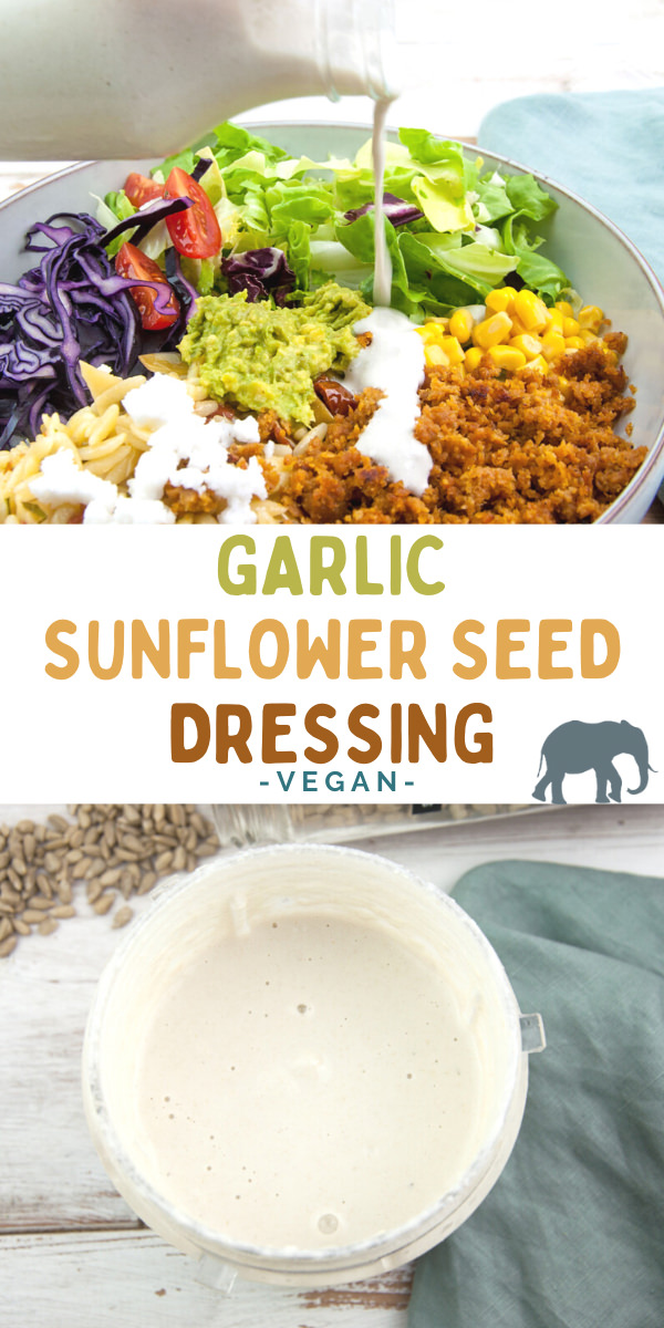 Garlic Sunflower Seed Dressing