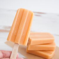 Cantaloupe Lucuma Popsicles | ElephantasticVegan.com