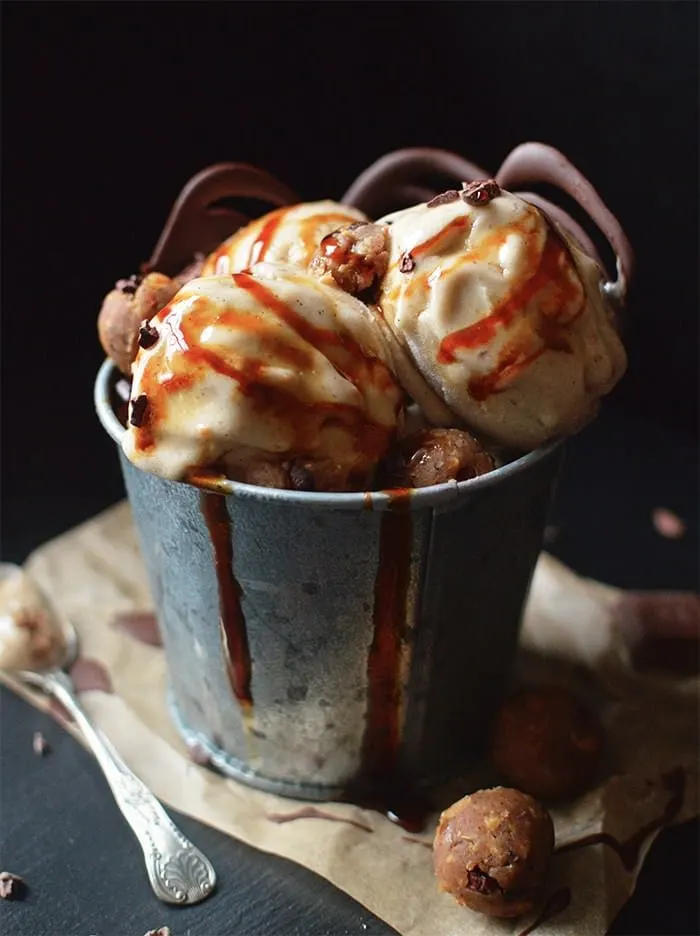 Chocolate Chip Cookie Dough Nicecream - Rawberry Fields